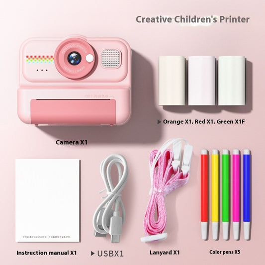 HD Photo And Video Instant Printing Camera