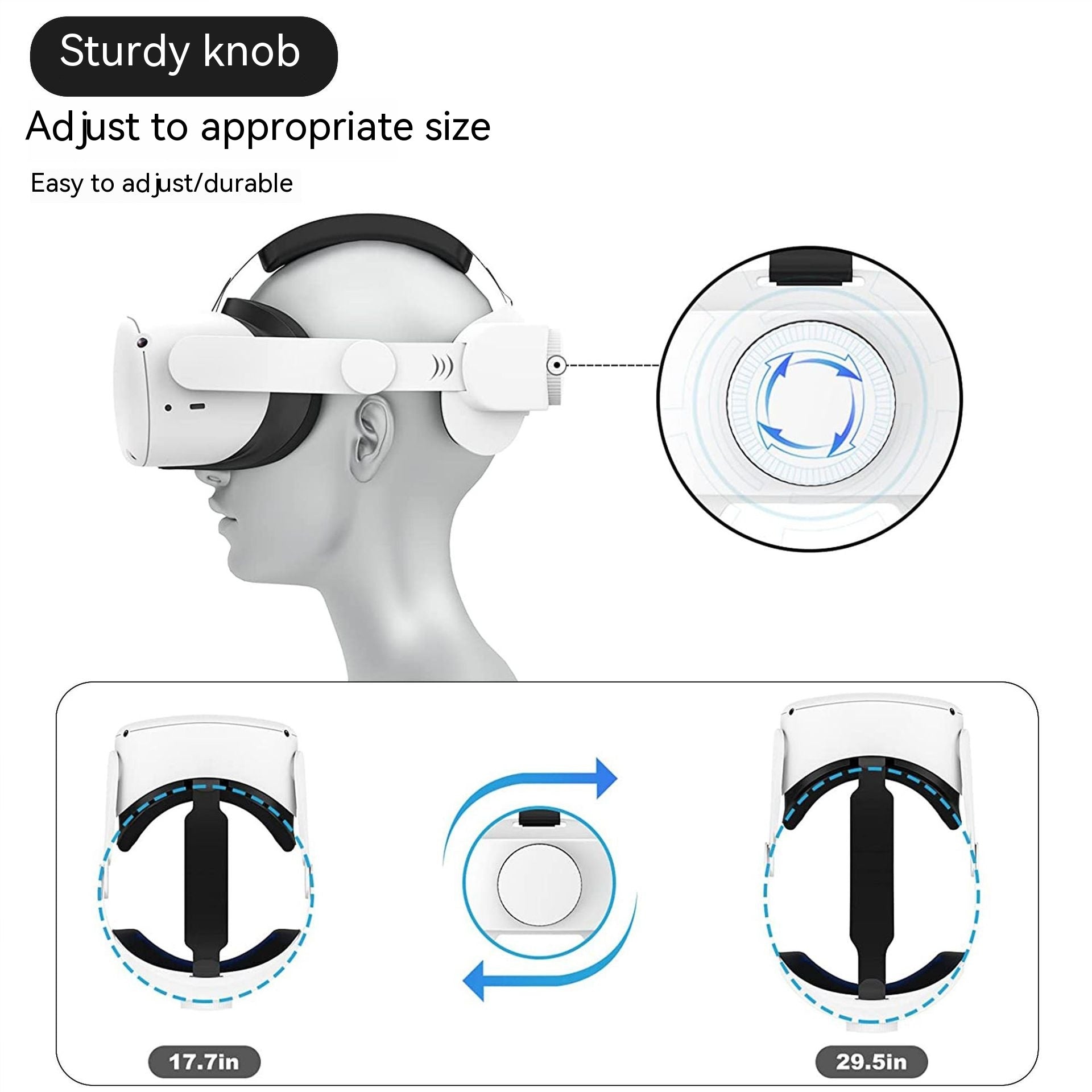 Adjustable Replacement Headband Vr Smart Accessories