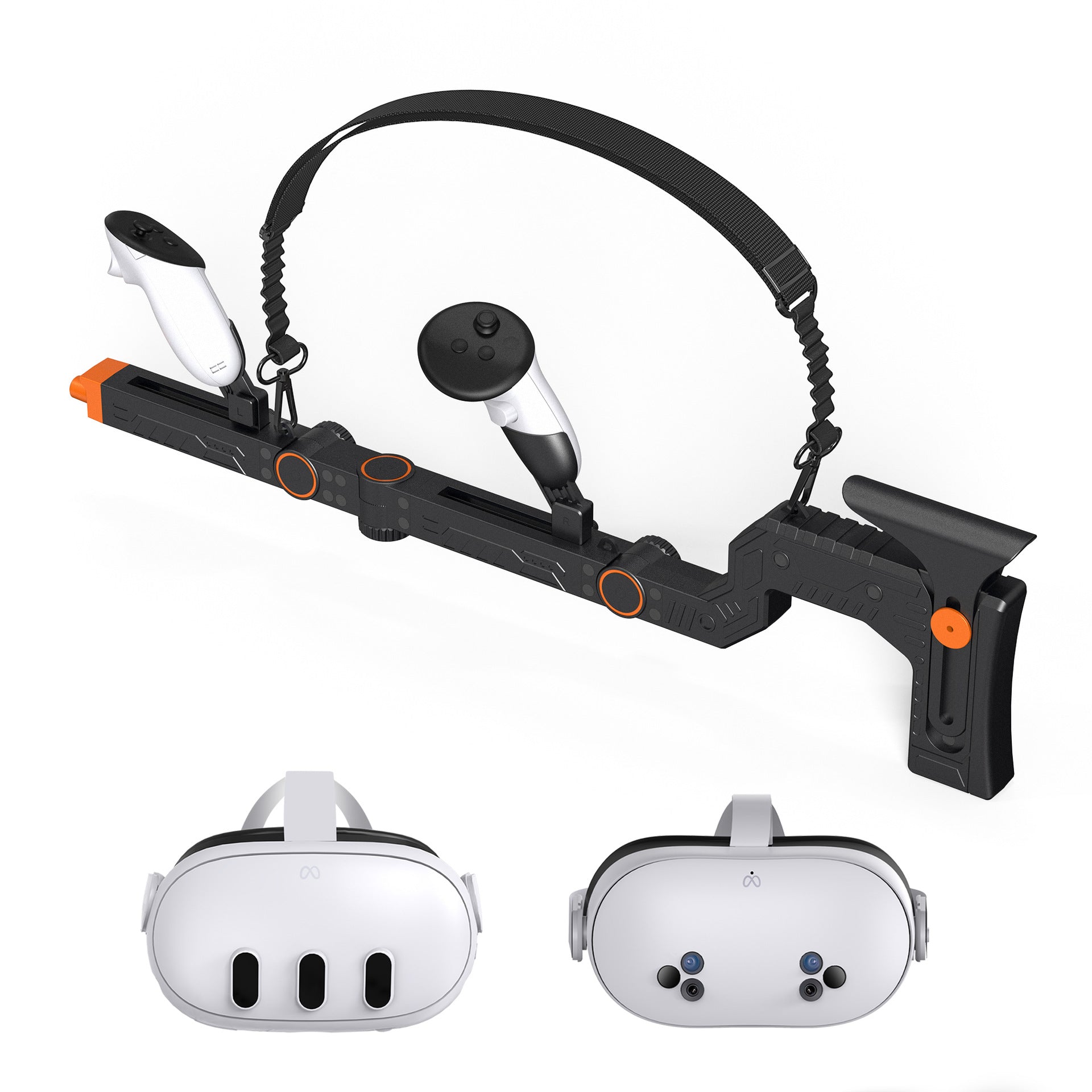 Gun Mount Submachine Gun VR Physical Auxiliary Accessories