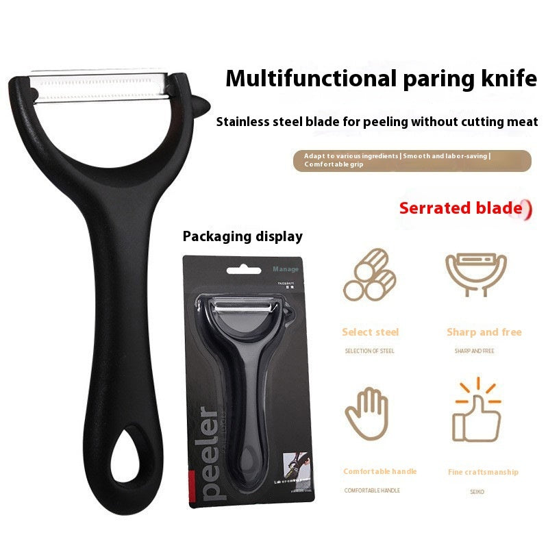 Stainless Steel Peeler Household Paring Knife Kitchen Gadgets
