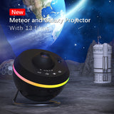 13 In 1 Ultra Clear Galaxy Projector Lamp Rotary Space Ball Planetarium Projector Lights