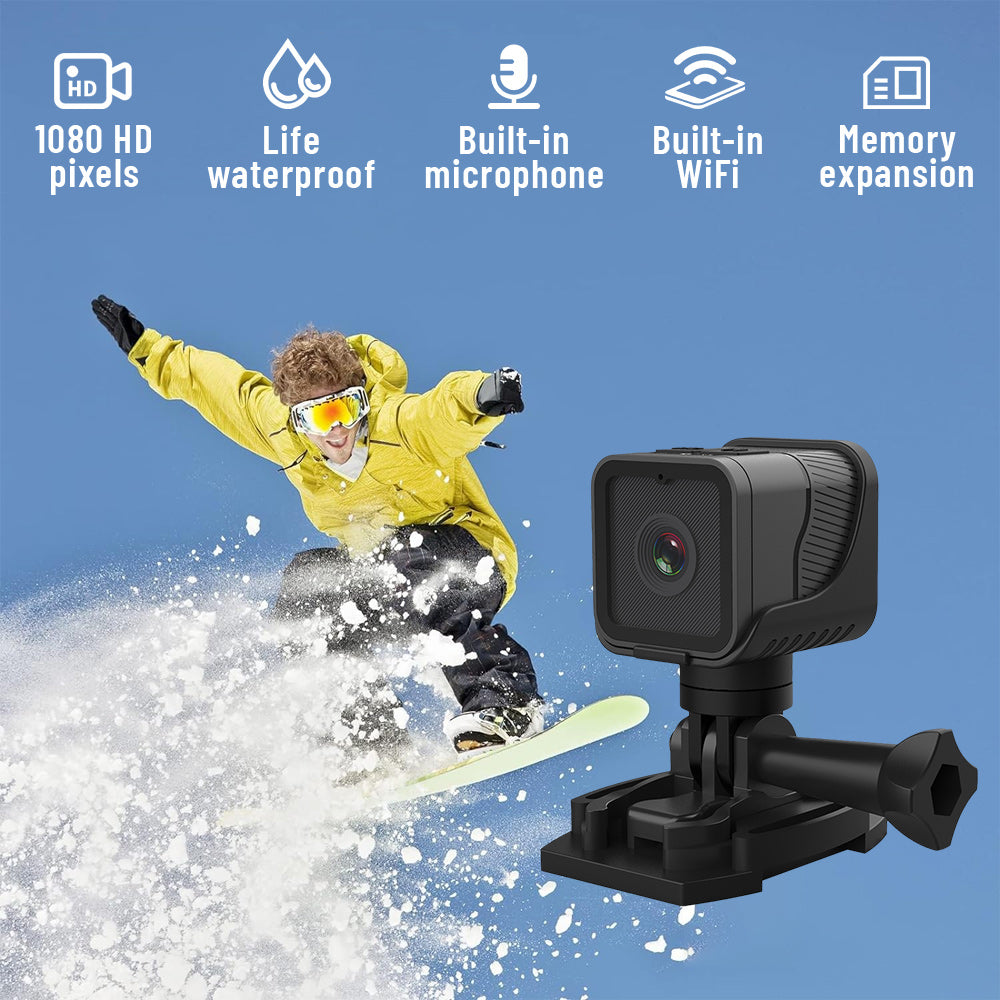 Z03 Outdoor Sports Cycling Waterproof HD 1080p Camera Smart WIFI Mobile Controlled Camera